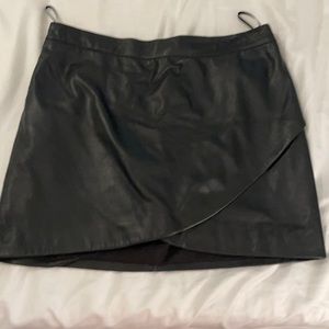 Banana Republic Leather Skirt